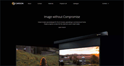 Desktop Screenshot of carsonscreens.com.au